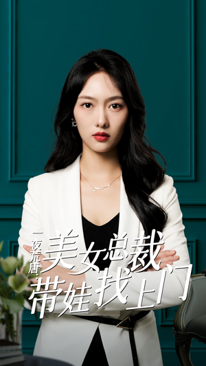 一夜荒唐：美女总裁带娃找上门（83集）热门火爆短剧