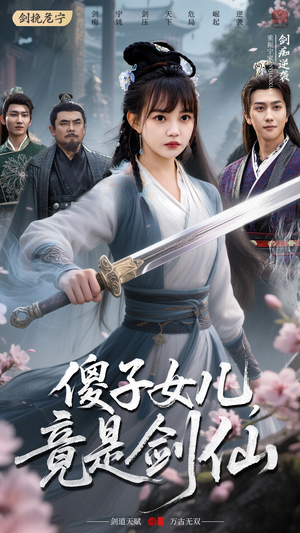 傻子女儿竟是剑仙（50集）短剧热播抢先看