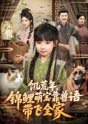 饥荒年，锦鲤萌宝靠兽语带飞全家（75集）好看上头的短剧